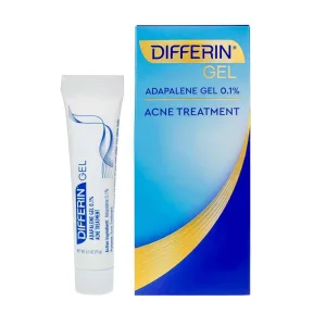 Differin adapalene 0.1% gel for facial acne