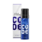 Wild Stone Code Titanium no gas body perfume for men 120ml bottle