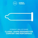 Small size vegan condom single pack from EXS