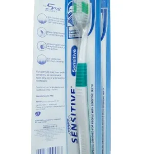 Extra soft toothbrush for sensitive teeth and gums, 1 piece