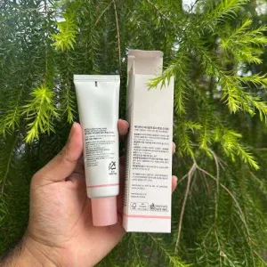 Korean PDRN tone up sun cream SPF50+ with niacinamide and glutathione