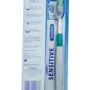 Soft toothbrush with flexible neck and tongue cleaner