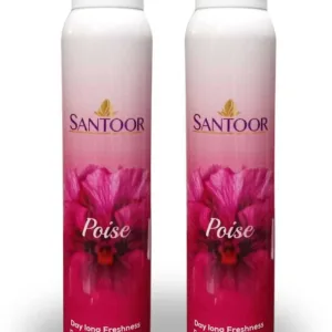Santoor 150 ml womens deodorant spray long lasting fragrance