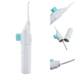 Travel-friendly cordless teeth cleaner kit for daily gum care