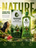 Banalata hair oil bottle 200ml for hair fall control and thickening