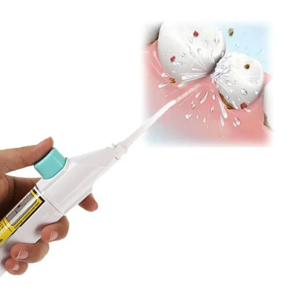 Portable cordless water flosser dental water jet for deep cleaning