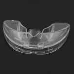 Transparent orthodontic teeth corrector retainer in food-grade silicone