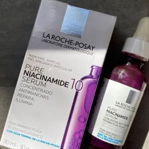La Roche Posay 10% niacinamide serum with HEPES and hyaluronic acid