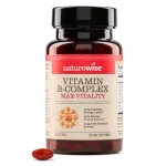 NatureWise vitamin B complex supplement 60 tablets bottle