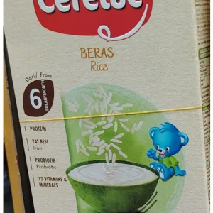Cerelac rice baby cereal 200 gram Malaysian pack for 6 months