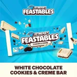Feastables MrBeast cookies and creme chocolate bar 60g made in USA