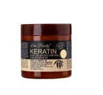 Large 500ml keratin hair mask for dry frizzy hair