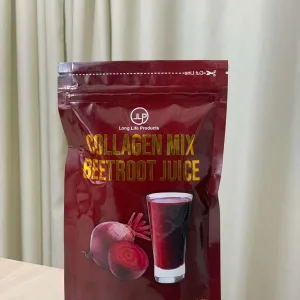 Collagen and beetroot drink powder mix for skin support