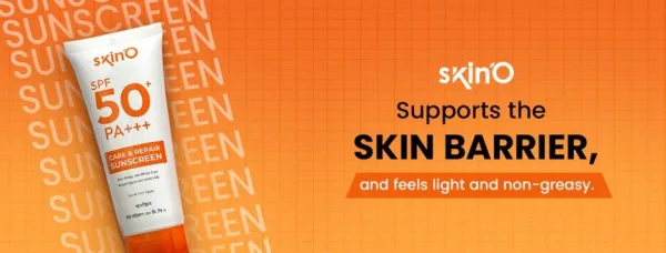 skin O Care and Repair Sunscreen SPF 50+ PA+++ 50ml made in Bangladesh