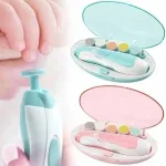 SoftGlow Electric Baby Nail Trimmer and Care Kit with Gentle Filing Heads