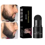 Waterproof beard filling brush for covering grey and sparse patches