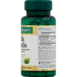 Nature's Bounty milk thistle liver support herbal capsules imported USA