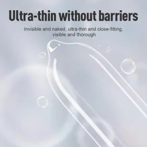GJG 0.03mm ultra thin dotted condom three piece pack