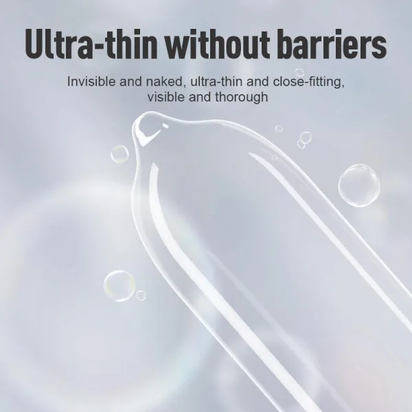 GJG 0.03mm ultra thin dotted condom three piece pack