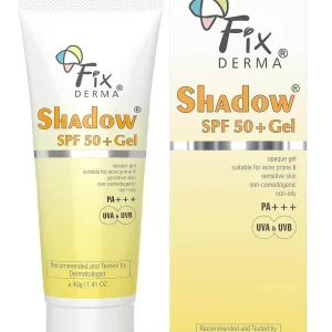 Fixderma Shadow Sunscreen SPF 50+ Gel 40g for oily and acne-prone skin