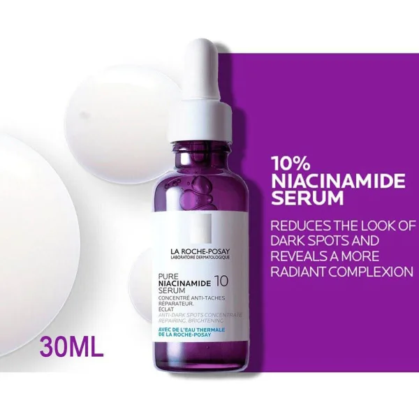 La Roche-Posay pure niacinamide serum for sensitive skin