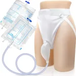 Reusable Silicone Urine Collector Bag 1000ml with Belt