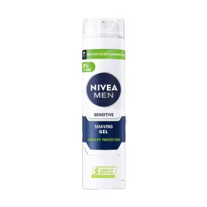 NIVEA Men Sensitive shaving gel 200ml alcohol free UK