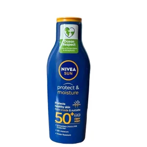 Nivea Sun very water resistant SPF 50+ sun lotion with vitamin E