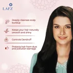 Lafz apple cider vinegar shampoo for frizz free hair 200ml