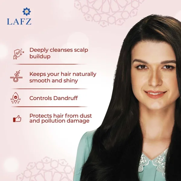 Lafz apple cider vinegar shampoo for frizz free hair 200ml