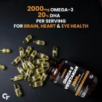 Carbamide Forte vegetarian algae omega-3 2000mg 120 capsules