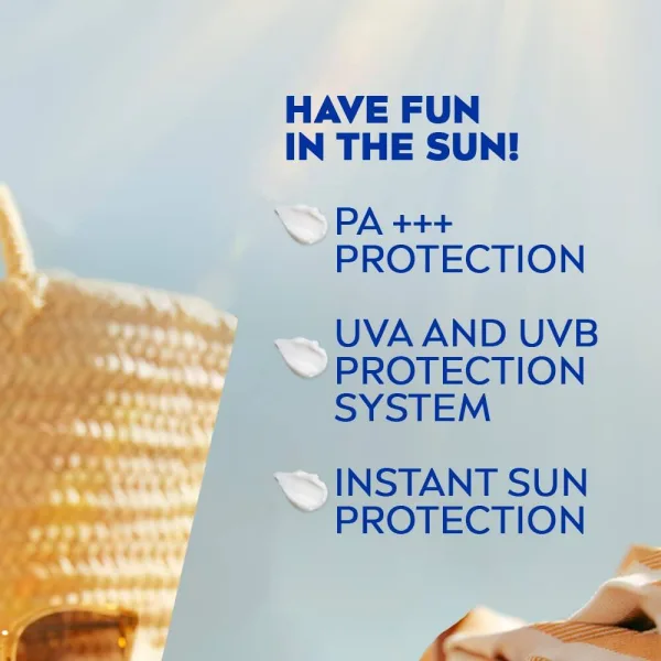 NIVEA SUN Protect and Moisture 200ml SPF50+ PA+++ sunscreen lotion