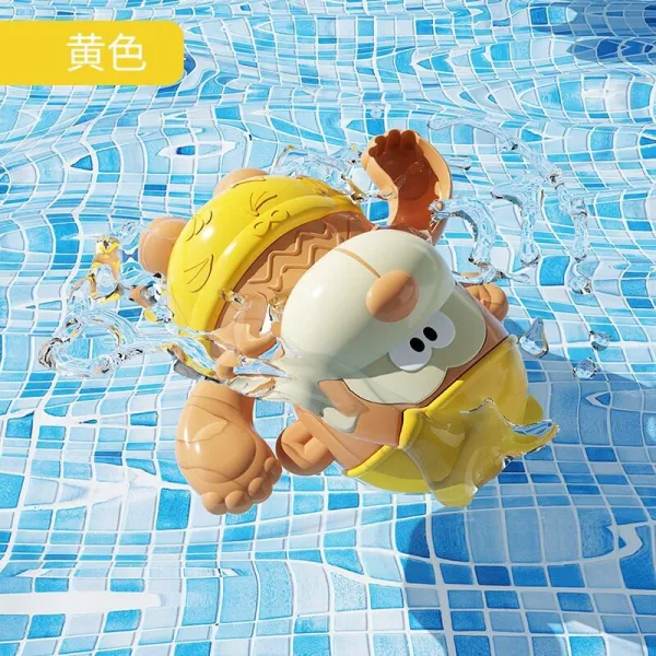 Floating monkey bath toy for babies and toddlers