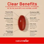 NatureWise B complex 60 count daily vitamin supplement
