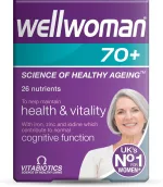 Vitabiotics Wellwoman 70+ multivitamin 30 tablets UK pack