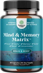 Advanced nootropics brain support supplement 30 servings