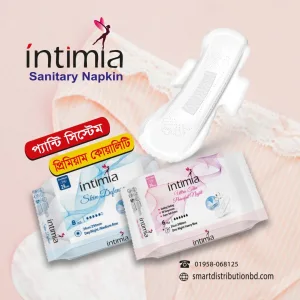 Intimia 340 mm extra long overnight sanitary pads with herbal chip