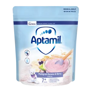 Aptamil multigrain banana and berry cereal 200gm UK for 7 months