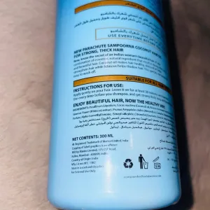 Parachute Sampoorna 300ml hair oil for strong and thick hair