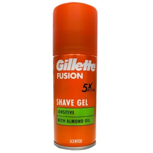 Gillette shave gel for sensitive skin 75 ml travel size UK