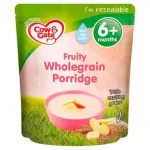 Cow and Gate fruity wholegrain porridge 125gm UK baby cereal