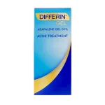 Retinoid acne treatment gel with adapalene for blackheads and spots