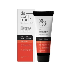 Deconstruct Brightening and Glow Sunscreen SPF 50+ PA++++ 50gm