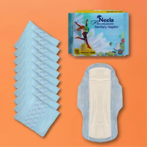 Neela Premium 290 mm sanitary pads for regular and heavy flow 10 pack