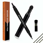 Waterproof beard colouring pen kit barber pencil and brush