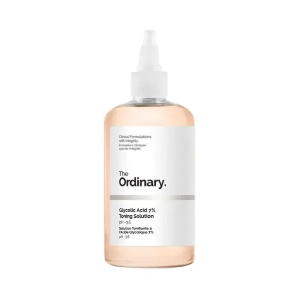 The Ordinary exfoliating toning solution made in Canada