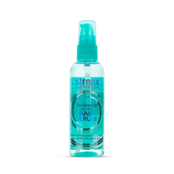 Leave-in hair serum from Streax for smooth detangled hair