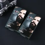 Fast colour beard dye wax black 30 ml with application gloves