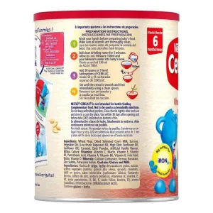 Cerelac Trigo y Datil Spanish baby cereal 400 gram pack 6 months plus