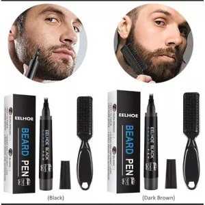Beard filler pencil waterproof beard enhancer pen for men